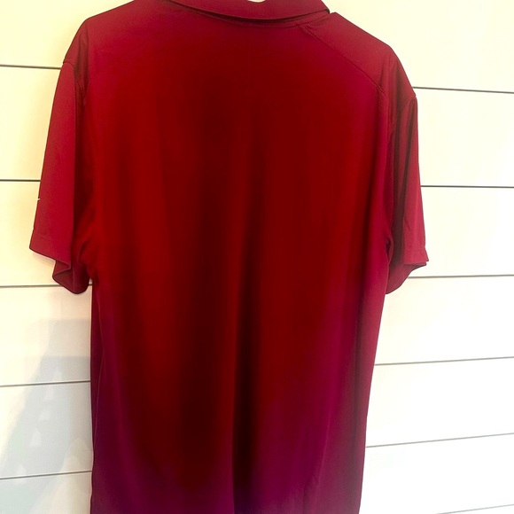 Men’s Nike Dry- Fit Golf Polo maroon size large - Picture 5 of 5